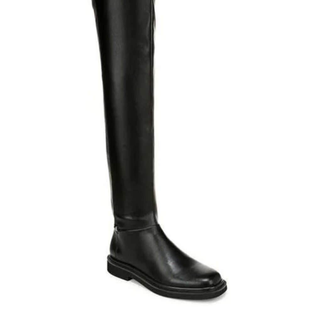 Franco Sarto Angeli Black Stretch Over The Knee Boots Women’s 8 1/2 M